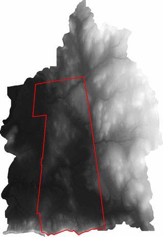 Amherst Digital Elevation Model