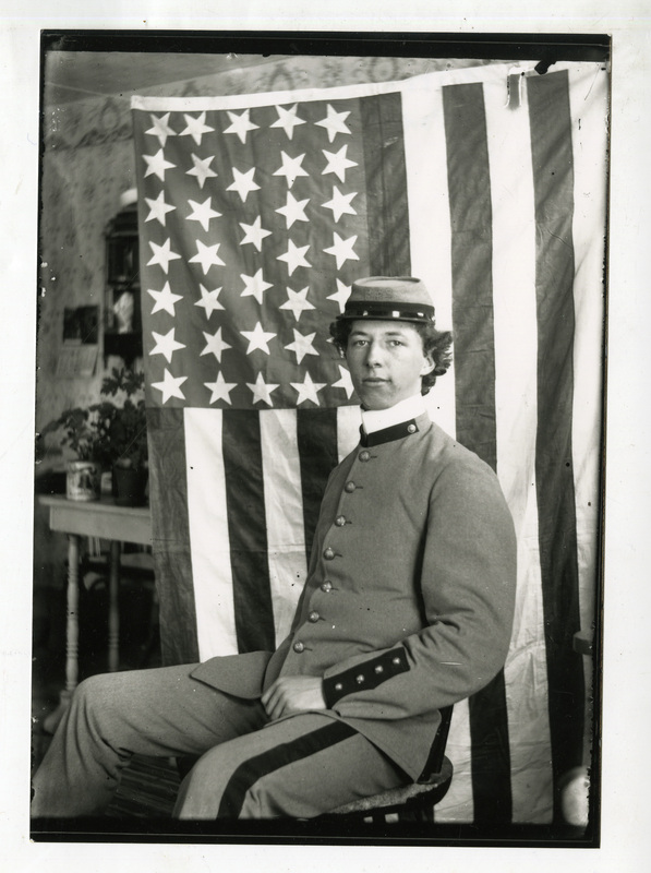 Walter Nelson in Cadet Uniform