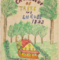 Little's Catalogue of Trees and Shrubs 1893 (Cover Detail)
