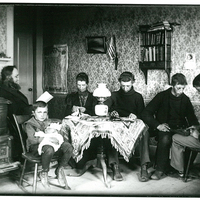 Nelson Family Evening Round the Table