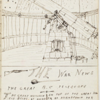 The Great B.C. Telescope (War News, detail)