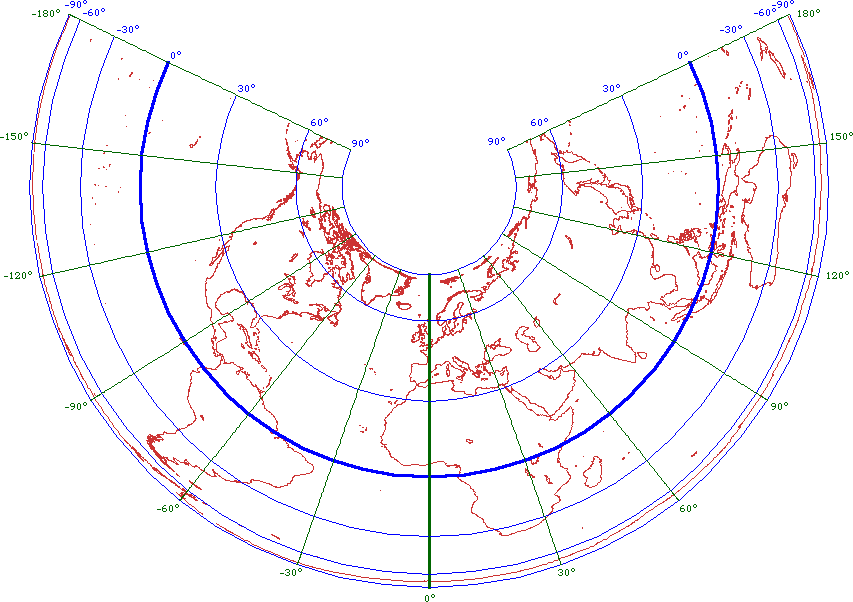 Albers Equal-Area Conic