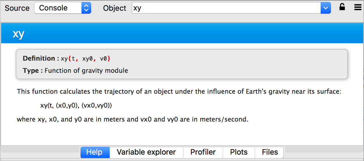 Object Inspector Window